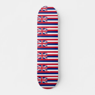 Skateboard con bandera de Hawaii