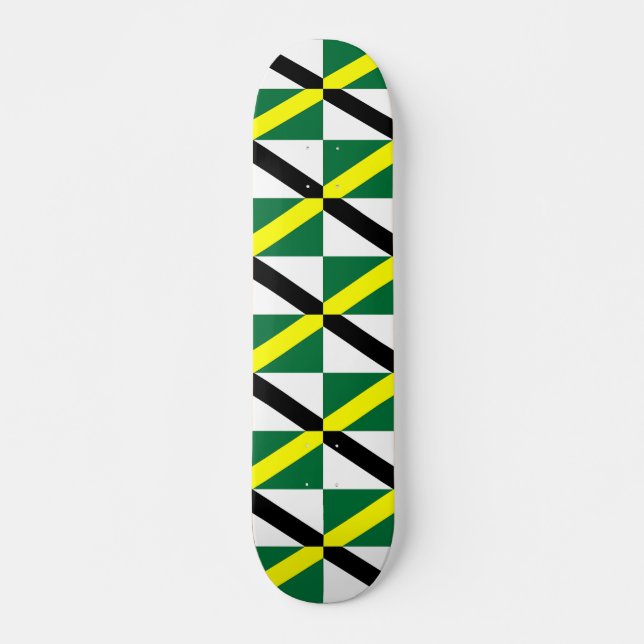 Skateboard con bandera de Monterey, California, Es (Anverso )