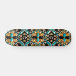 Skateboard con diseño de colores de Bahamas