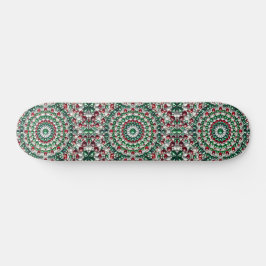 Skateboard con diseño de colores italianos