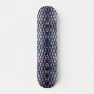 Skateboard con imagen abstracta de Honeycomb