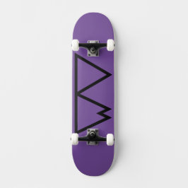 Skateboard con logotipo ATARI+MARI