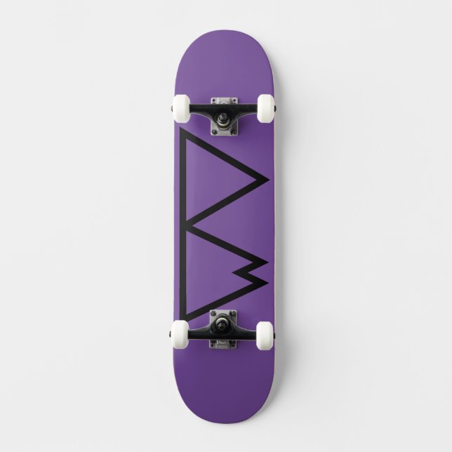 Skateboard con logotipo ATARI+MARI (Anverso)