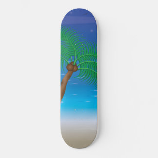 Skateboard con temática marina