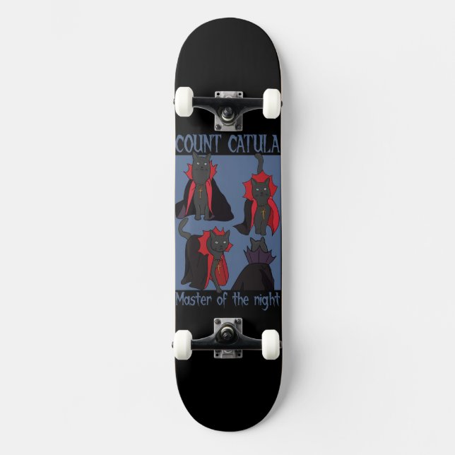 Skateboard Conde Catula Maestro de la Noche (Anverso)