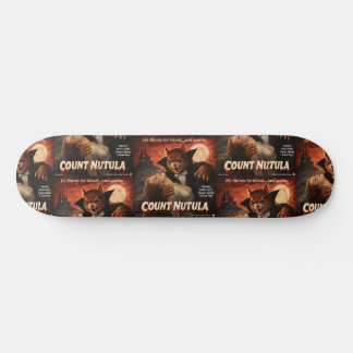 Skateboard Conde Nutula Parodia de Película Retro