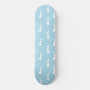 Skateboard Conejo conejo conejo blanco de Pascua: Oídos Paste