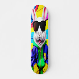 Skateboard Conejo Guay Easter con sombras
