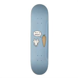 Skateboard Conejo y zanahoria