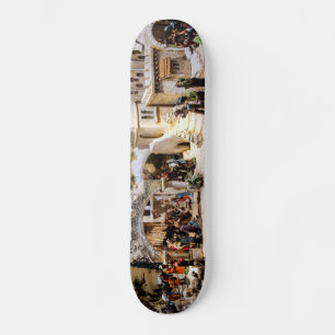 Skateboard Configuración de la escena de natividad para Navid