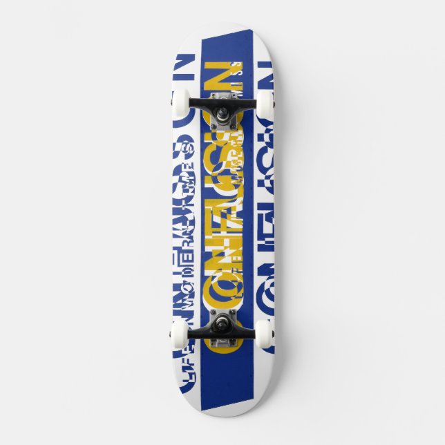 Skateboard Confusión (Anverso)