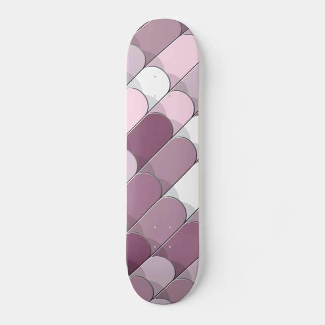 Skateboard Construcción abstracta (baldosas) 2 (Anverso)
