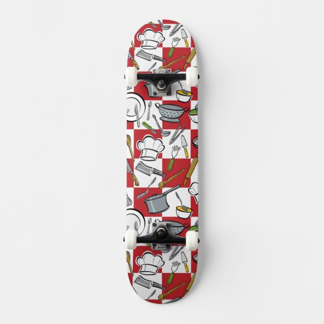 Skateboard Control de las herramientas de la cocina (Anverso)