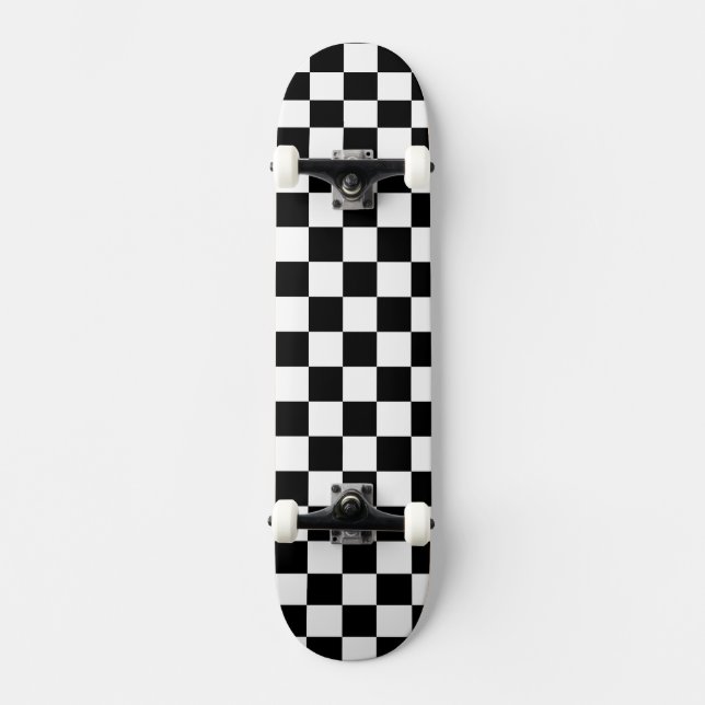 Skateboard Control retro BW (Anverso)