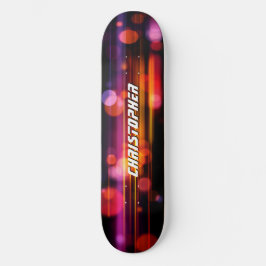 Skateboard Cool Abstract Motion Graphic Style