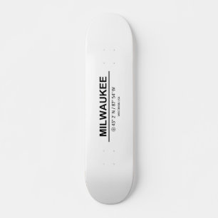 Skateboard Coordenadas Milwaukee