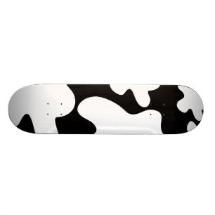 Skateboard copia del modelo de la vaca de Holstein
