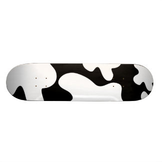 Skateboard copia del modelo de la vaca de Holstein