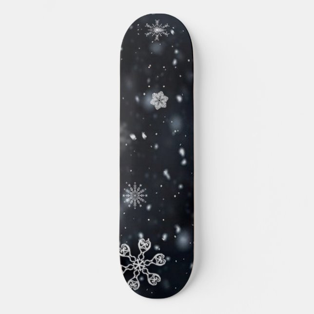 Skateboard Copo de nieve (Anverso)
