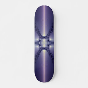Skateboard Copo de nieve azul