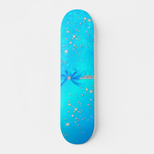 Skateboard Copos de nieve congelados (Anverso )