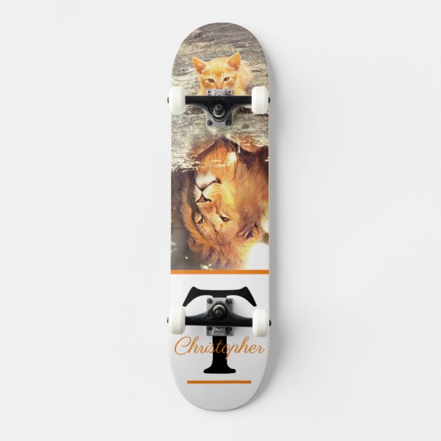 Skateboard Coraje (Anverso)