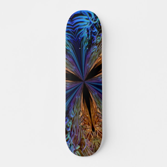 Skateboard Coral Kaleidoscope (Anverso )