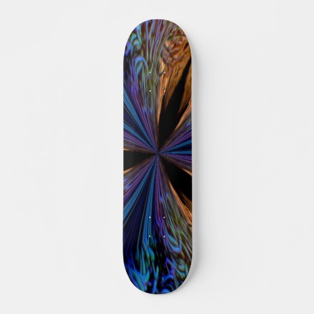 Skateboard Coral Kaleidoscope (Anverso )