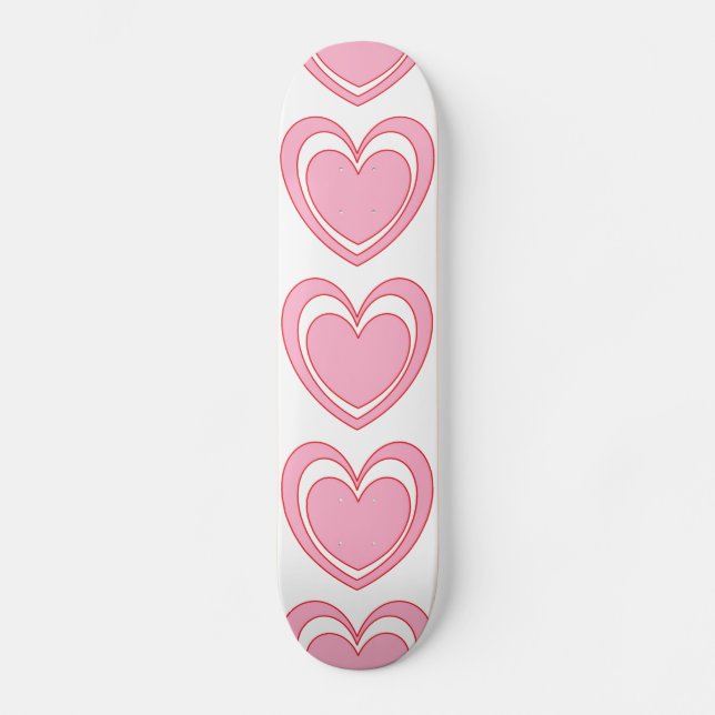 Skateboard Corazón 2 (Anverso)