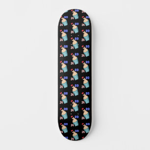 Skateboard Corazón coreano 2024