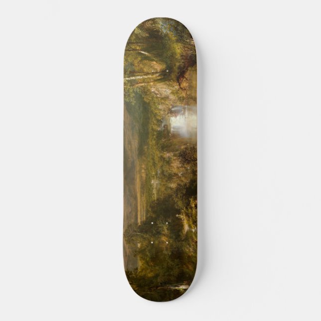 Skateboard Corazón de los Andes (Paisaje Sudamericano) (Anverso)