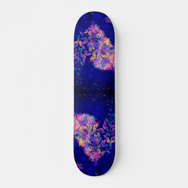 Skateboard Corazón de mariposa - Amor - (Anverso )