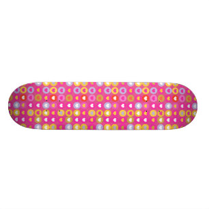 Skateboard Corazones