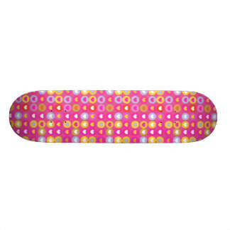 Skateboard Corazones