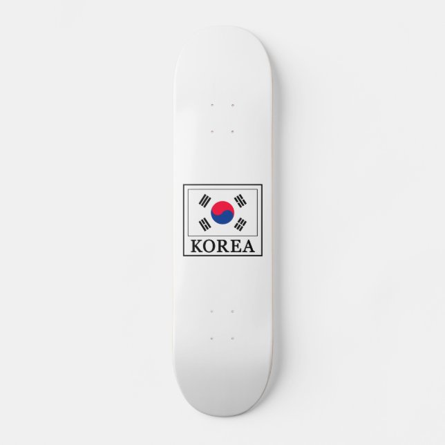 Skateboard Corea (Anverso)
