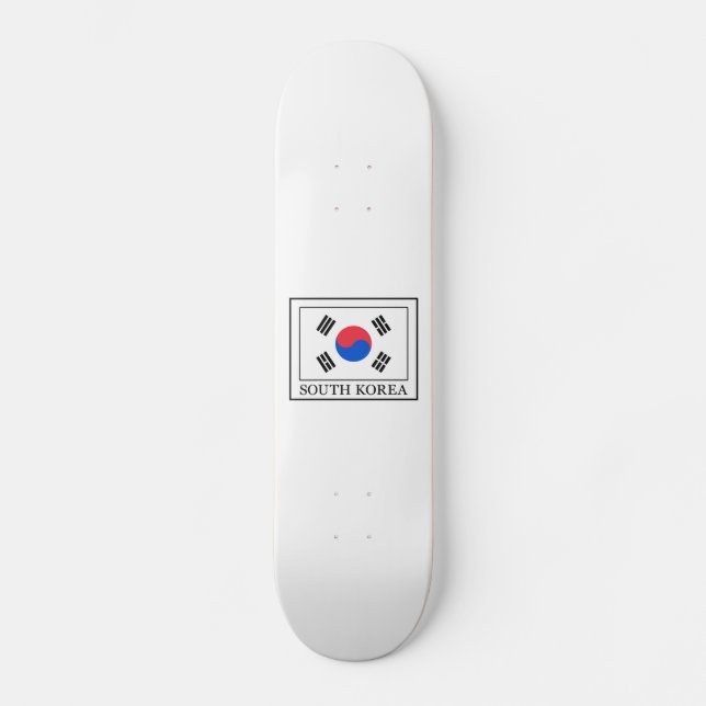 Skateboard Corea del Sur (Anverso)