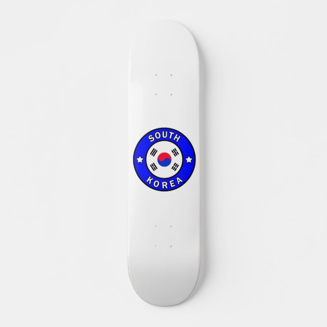 Skateboard Corea del Sur (Anverso )