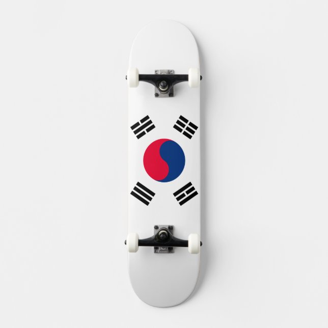 Skateboard Corea del Sur (Anverso)