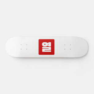Skateboard Coreano Número 10 열 【Yeol Hangul