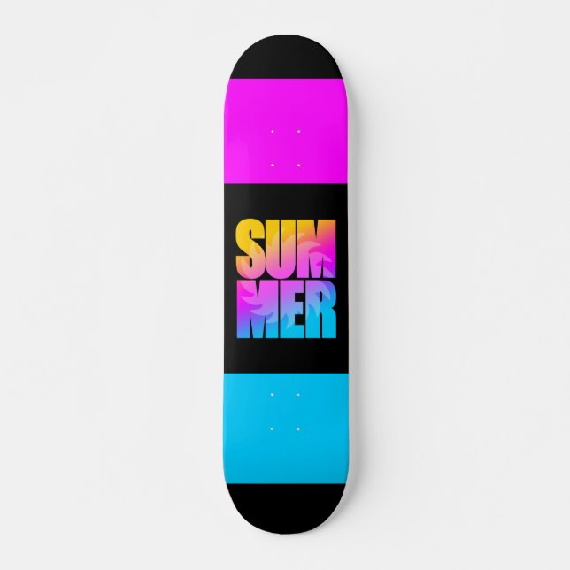 Skateboard Corey Tiger 80s Verano Sol (Anverso )