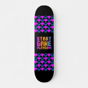 Skateboard Corey Tiger 80s Vintage Iniciar Juego Jugador 1