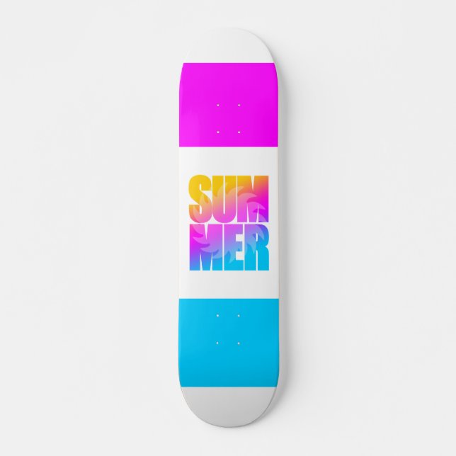 Skateboard Corey Tiger Verano 80s Sol (Anverso )