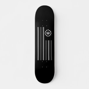 Skateboard Corona gris - Bandera