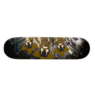 Skateboard Corra para el espacio