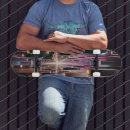 Skateboard Corredor de Monolito Flotante Infinito