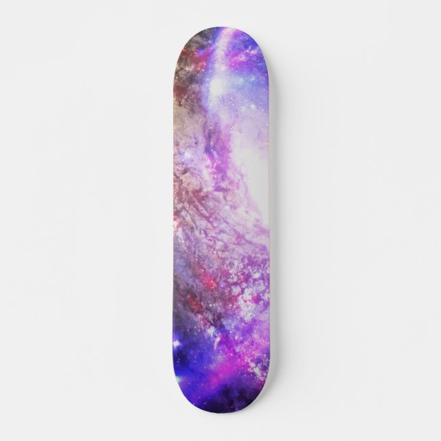 Skateboard Cosmos coloridos (Anverso )