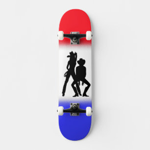 Skateboard Country Western Line Dance se fue mal