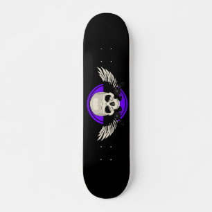 Skateboard Cráneo Ala - PURPLE