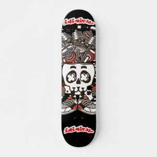 Skateboard Cráneo de Barbell Inimical