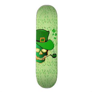 Skateboard Cráneo del St Patricks